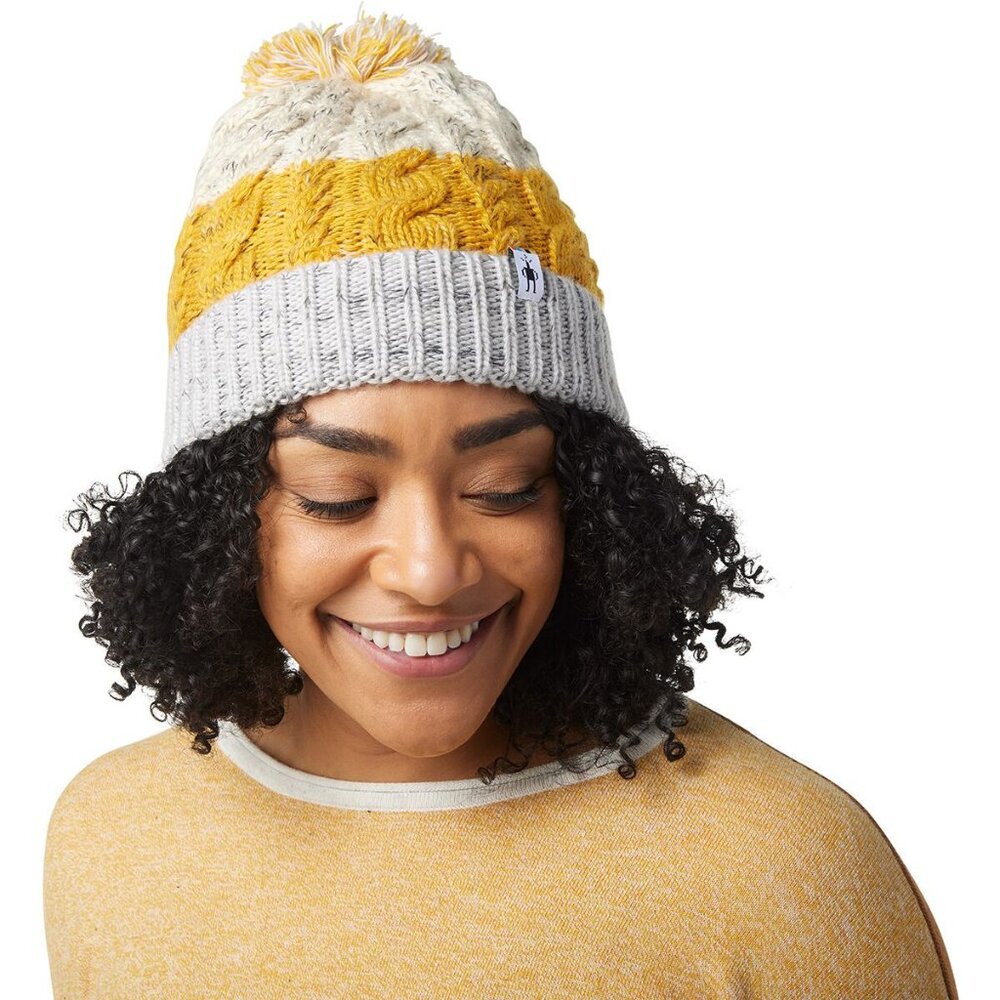 Smartwool Isto Retro Beanie Honey Gold